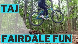 Fun on the Fairdale Taj 1 Local trail edit [upl. by Genesa348]