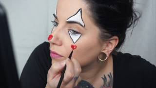 Simple Clown Make Up [upl. by Anastase821]