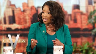 Rep Jasmine Crockett Talks Standing Up To Rep Marjorie Taylor Green  The View [upl. by Braun]