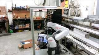 Robotic part inspection system [upl. by Unni]