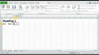 How to Do Excel Headings  Basics of Microsoft Excel [upl. by Chenee728]