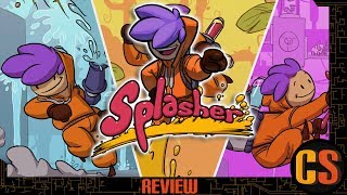 Splasher le SuperMeatBalllike sur Nintendo Switch [upl. by Vasiliu425]