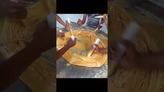 Soan Papdi Making Process in Factory shorts viral making [upl. by Carmon]