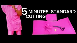 HOW TO CUT AND SEW A DANSHIKI DRESS PART 1EASY HANDLES SHIRT CUTTING STEP BY STEP SEWING TIPS [upl. by Therine]