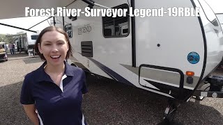 2020 Forest River RV Surveyor Legend 19RBLE [upl. by Bamford365]