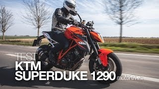 TEST  KTM SUPERDUKE 1290 roadster double jeu [upl. by Onia]