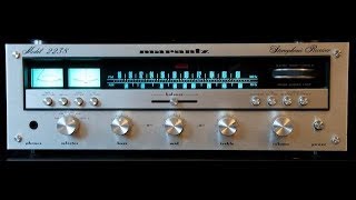 Marantz 2238 Receiver Restore [upl. by Mccafferty]