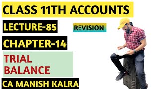 Trial Balance  Chapter14  Trial Balance  Class11 Accountancy  CA MANISH KALRA [upl. by Nohtahoj]