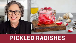 How to Pickle Radishes Fast  The Frugal Chef [upl. by Curry227]