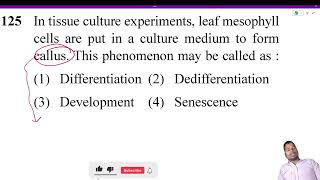 In tissue culture experiments leaf mesophyll cells are put in a culture medium to form callus This [upl. by Annmarie]