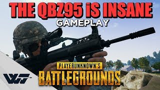 The QBZ95 Is INSANE New GUN Gameplay  PUBG [upl. by Wolbrom]