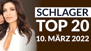 SCHLAGER CHARTS TOP 20  10 März 2022 [upl. by Ynatsyd]