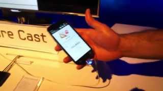 جلكسي اس 3 Samsung Galaxy SIII استعراض لميزة AllShare Cast Wireless [upl. by Veronika]