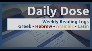 Weekly Reading Log Video [upl. by Engamrahc]