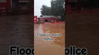 Flood In Police Station tamilnadu flood floodnews floods shortsfeed [upl. by Radford]