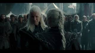 Daemon Bend the Knee to Rhaenyra Full Scene  House of the Dragon Season 2 Episode 8 [upl. by Ardnasirhc448]