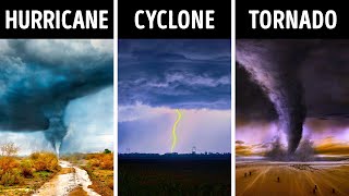 Hurricane Tornado Cyclone – What’s the Difference [upl. by Safier]