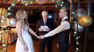 Our OFFICIAL Wedding Video  Connor and Liana [upl. by Afirahs]