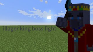 illager king boss fight [upl. by Ahens689]