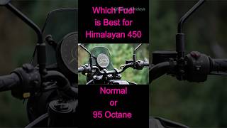 Best Petrol for Himalayan 450 Octane Rating himalayan450 octane petrol bike royalenfield [upl. by Aehtorod]