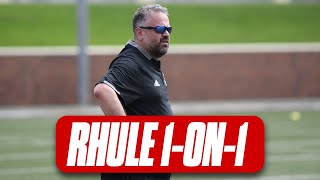 Nebraska Footballs Matt Rhule oneonone interview with HuskerOnline in Texas I Nebraska Huskers [upl. by Nnairol]