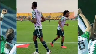 Behind the scenes Nigeria vs Egypt AFCON 2022 [upl. by Jodee264]