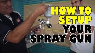 How to setup your spray gun [upl. by Cryan]