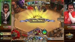 Firebat vs DTwo  Semifinals  Hearthstone World Championship 2014 [upl. by Deena]