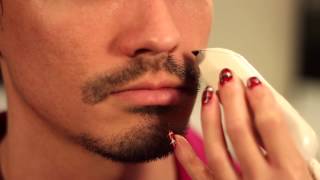 How to Shave Around a Mustache amp Goatee  Mens Grooming Tips [upl. by Cohen]