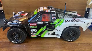 Kyosho DRT nitro hitting the beach [upl. by Rosanna]