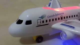 Fun Garuda Indonesia Airplane Toys For Kids [upl. by Derayne]