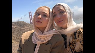 SF Take Over With My Frands  DeYoung Museum Muslim Women Exhibit VLOG  Marwa Atik [upl. by Rivy]