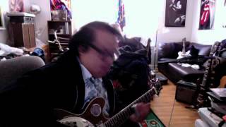 Cozart resonator guitar  Sambone Rocknroll [upl. by Gisele744]