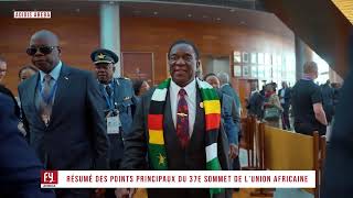 37e SOMMET DE L’UNION AFRICAINE  LES GOUVERNEMENTS MILITAIRES ABSENTS [upl. by Adnhoj]