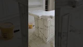 How about this Calacatta White Marble Reception Front Desk Countertops [upl. by Halsy]