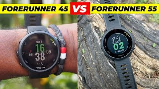 FORERUNNER 45 vs FORERUNNER 55 Qual o Melhor Garmin [upl. by Aztiley833]