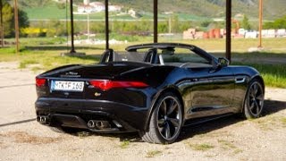 Jaguar FType drifts amp review [upl. by Lamson274]