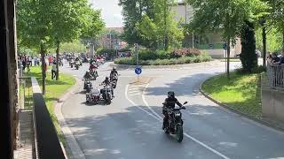 Ausfahrt Zeitzer Bikertreffen 2024 Donalisstraße [upl. by Lauber323]