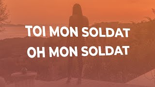 Aya Nakamura  Soldat Paroles Lyrics Video [upl. by Esilram]