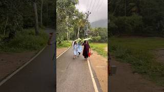 கல்வாழை குடை⛱️ Canna Umbrella  இலை குடை villagelife nature kids story [upl. by Timofei881]