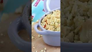 Tuna Zucchini and Bell Pepper Crumble  Recipe [upl. by Akisey828]