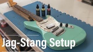 Setting up my Fender JagStang [upl. by Annaierb]