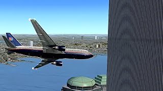 United Airlines Flight 175 911 Reconstruction with AirTraffic ControlCockpit Voice Recordings [upl. by Schrick]