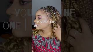 Modèle tendance 2024 demie tresses demi tissage braids coiffuressimples viralvideo shorts [upl. by Seed]