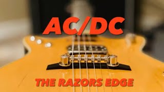 ACDC The Razors Edge  Malcolm Young Isolated Track Guitar Lesson [upl. by Kramnhoj297]