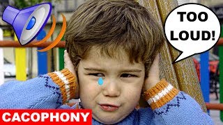 Learn English Words  CACOPHONY  Meaning Vocabulary Lesson with Pictures and Examples [upl. by Shaya]