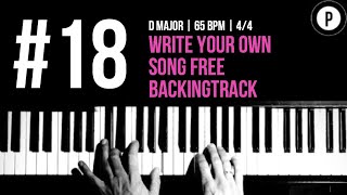 18 Write Your Own Song Free Backingtrack [upl. by Derzon]