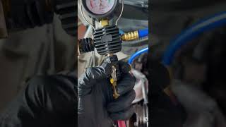 Filling coolant in a vacuum mechancial automobile shortsvideo mecanic car welding [upl. by Ahcsap861]