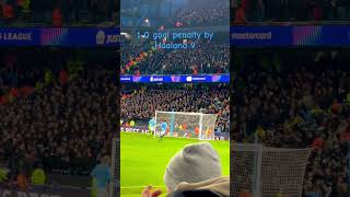 Manchester City vs Feyenoord 10 goal penalty by Haaland 9 etihadcorner championsleague [upl. by Rayle]