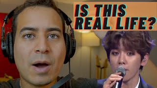 Producer Reacts to EXO singing in Spanish  Sabor A Mi Reaction [upl. by Ettevy964]